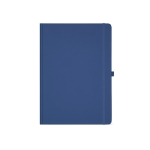 Recycled paper notebook with hard cover, A4 royal blue colour front view