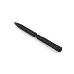 Recycled aluminium pen with magnetic push button and black ink black colour second view