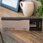 Recycled plastic power bank with LED display 10,000 mAh