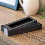 Recycled plastic power bank with LED display 10,000 mAh