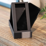 Recycled plastic power bank with LED display 10,000 mAh