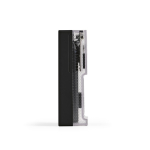 Recycled plastic power bank with LED display 20,000 mAh black colour sixth view