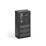 Recycled plastic power bank with LED display 20,000 mAh black colour second view