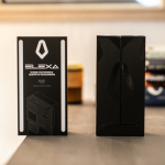Recycled plastic power bank with LED display 20,000 mAh
