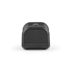 Portable recycled plastic speaker with powerful bass 5W black colour fourth view