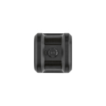 Portable recycled plastic speaker with powerful bass 5W black colour fifth view