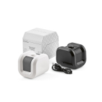 Portable recycled plastic speaker with powerful bass 5W second view