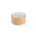 Bluetooth 4.1 speaker made from bamboo and recycled ABS natural colour