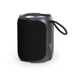 Recycled plastic wireless speaker with IPX6 protection 30W black colour second view
