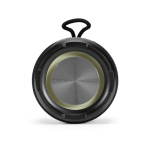 Recycled plastic wireless speaker with IPX6 protection 30W black colour second view