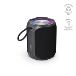 Recycled plastic wireless speaker with IPX6 protection 30W black colour