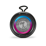 Recycled plastic wireless speaker with IPX6 protection 30W black colour second view