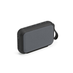 Recycled plastic wireless speaker with removable grilles 10W black colour second view