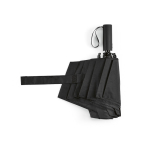 Automatic reversible foldable umbrella made from recycled plastic ø101.5 black colour fifth view