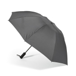 Automatic reversible foldable umbrella made from recycled plastic ø101.5 dark grey colour fourth view