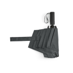 Automatic reversible foldable umbrella made from recycled plastic ø101.5 dark grey colour fifth view
