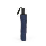 Automatic reversible foldable umbrella made from recycled plastic ø101.5 navy-blue colour third view