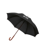 Elegant wooden umbrella with automatic windproof opening ø122 main view
