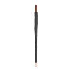 Windproof golf umbrella with automatic opening ø146 black colour detail view