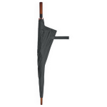 Windproof golf umbrella with automatic opening ø146 dark grey colour fifth view