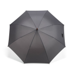 Windproof golf umbrella with automatic opening ø146 dark grey colour front view
