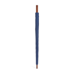 Windproof golf umbrella with automatic opening ø146 navy-blue colour third view