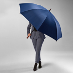 Windproof golf umbrella with automatic opening ø146 navy-blue colour ambient view