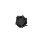 Recycled plastic storm umbrella with straight handle ø100 black colour sixth view