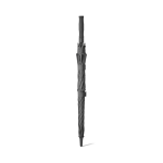 Recycled plastic storm umbrella with straight handle ø100 dark grey colour second view