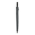 Recycled plastic storm umbrella with straight handle ø100 dark grey colour second detail view