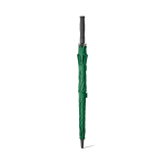 Recycled plastic storm umbrella with straight handle ø100 dark green colour second view