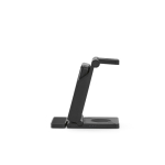 3-in-1 wireless charger with 5,000 mAh MagSafe battery black colour seventh view