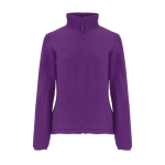 Women’s 100% polyester fleece jacket, 300 g/m², Roly purple colour
