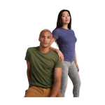 Men’s 100% cotton jersey branded t-shirt, 155 g/m², Roly Beagle grey colour