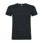 Men’s 100% cotton jersey t-shirt, 155 g/m², Roly Beagle graphite colour