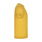 Men’s 100% cotton jersey branded t-shirt, 155 g/m², Roly Beagle dark yellow colour second side view