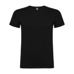 Children’s 100% cotton jersey t-shirt, 155 g/m², Roly black colour