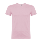 Children’s 100% cotton jersey t-shirt, 155 g/m², Roly light pink colour