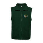 Unisex 100% polyester fleece vest with stand collar, 300 g/m², Roly