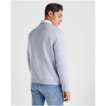 Unisex cotton and polyester jersey sweatshirt, 280 g/m², Roly dark blue colour