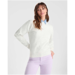 Unisex cotton and polyester jersey sweatshirt, 280 g/m², Roly dark blue colour