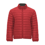 Padded jacket for men made of 100% polyester, 290 g/m², Roly red colour