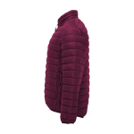 Padded jacket for men made of 100% polyester, 290 g/m², Roly mahogany colour side view
