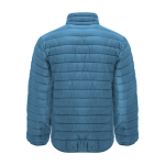 Padded jacket for men made of 100% polyester, 290 g/m², Roly light blue colour second rear view