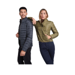 Padded jacket for men made of 100% polyester, 290 g/m², Roly light blue colour lifestyle image 2