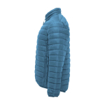 Padded jacket for men made of 100% polyester, 290 g/m², Roly light blue colour side view