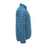Padded jacket for men made of 100% polyester, 290 g/m², Roly light blue colour second side view