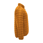 Padded jacket for men made of 100% polyester, 290 g/m², Roly dark yellow colour second side view