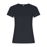 Women’s 100% organic cotton t-shirt, 160 g/m², Roly graphite colour