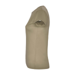 Women’s pique-knit technical polyester t-shirt, 150 g/m², Roly taupe colour
